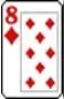 eight of diamonds